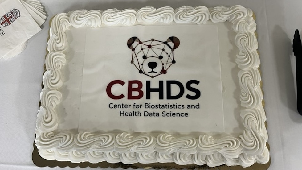 Cake with CBHDS Logo ("cub-huds")